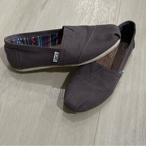 TOMS Men's Slip-On Loafers - Dark Brown